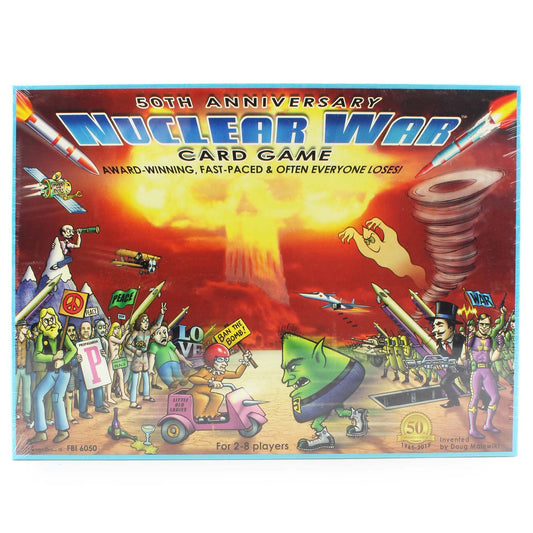 Flying Buffalo Nuclear War Card Game spinner for quick setup and tense negotiations