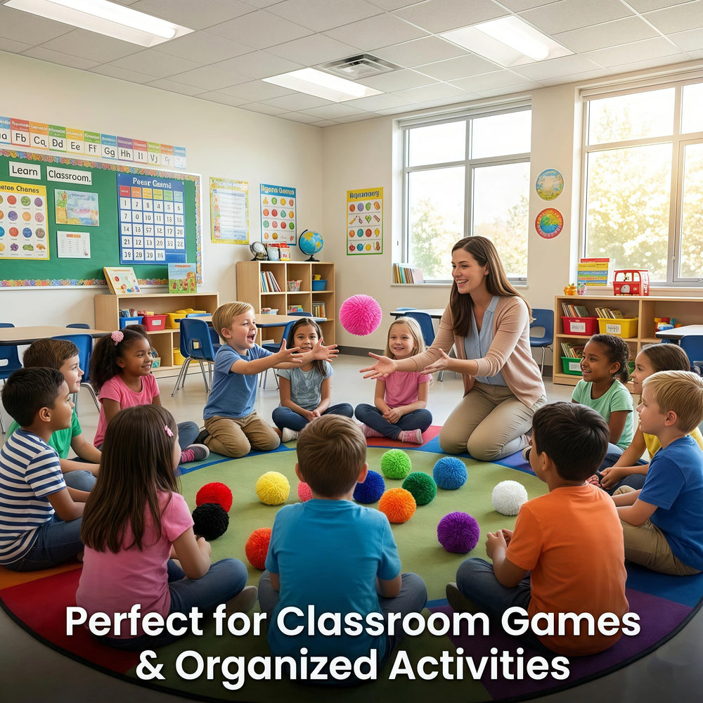 FLYIO classroom dodgeball activity pack in use