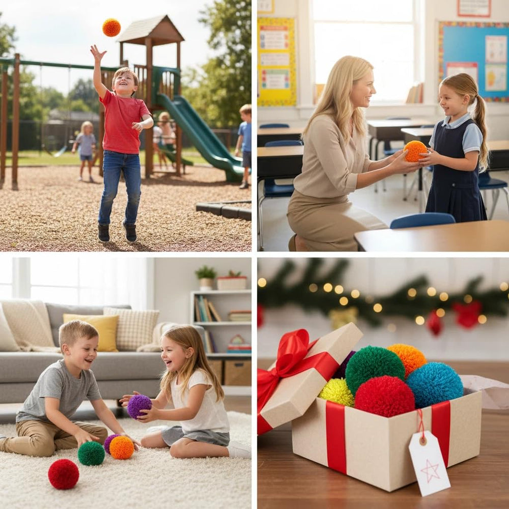 FLYIO durable multi-kid play balls ready for group activities