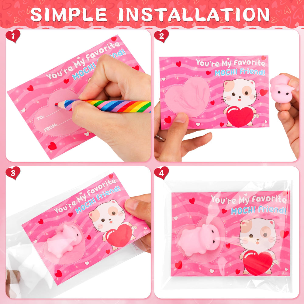FLYSNK simple gifting steps help kids share thoughtful valentines with classmates easily.