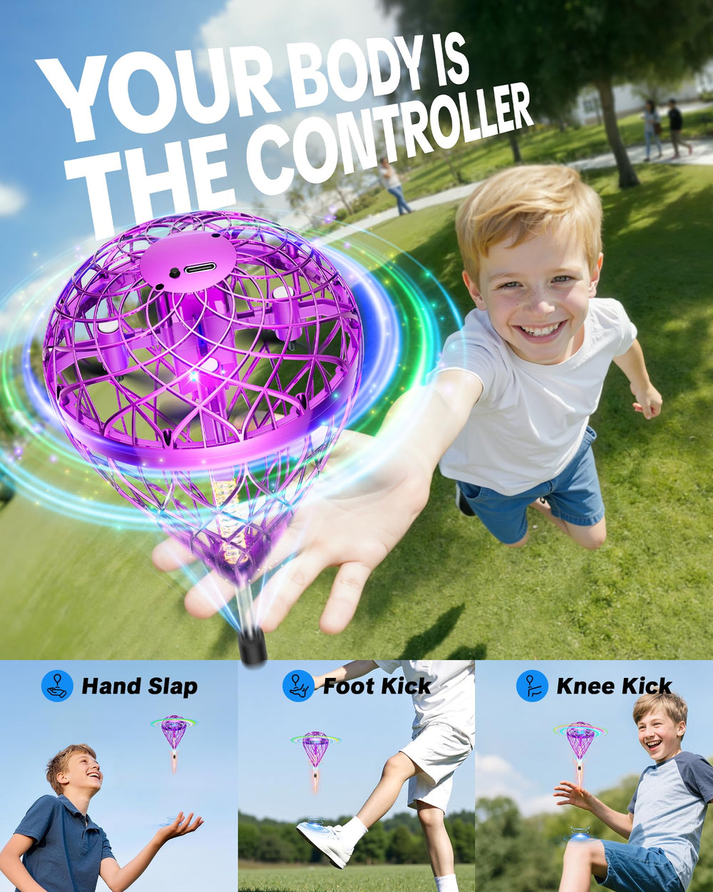 Flystars anti-gravity motion-control delivers responsive tricks with quick taps and kicks.