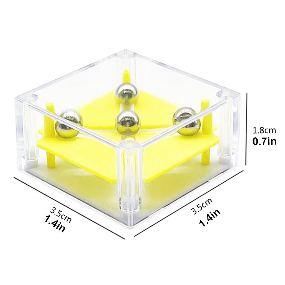 Fnqiank Balance IQ Maze Cube – different difficulty levels for varied ages and skills.