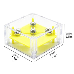 Fnqiank Balance IQ Maze Cube – different difficulty levels for varied ages and skills.
