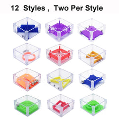 Fnqiank Balance IQ Maze Cube – side view, durable and compact for on-the-go challenge.
