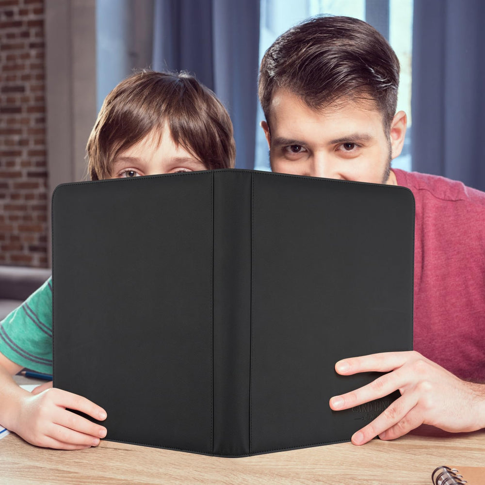 Capacity supports up to 540 standard trading cards.