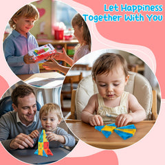 Foayex STEM learning tiles promote fine motor skills through magnetic connections