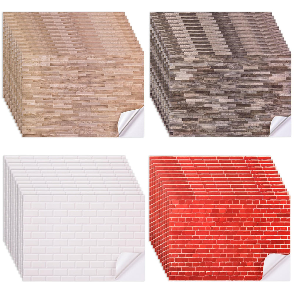 FOBSME dollhouse wallpaper with realistic texture enhances a miniature room's authenticity.