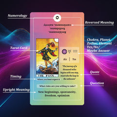 Fofeadm classic tarot deck with original illustrations