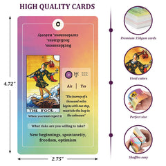 Fofeadm durable 350gsm cards with sharp print