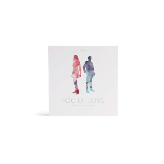 Fog of Love front cover with multicolor art inviting two-player romance.