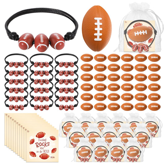 Foilswirl football stress ball close-up, durable PU foam for handheld play.