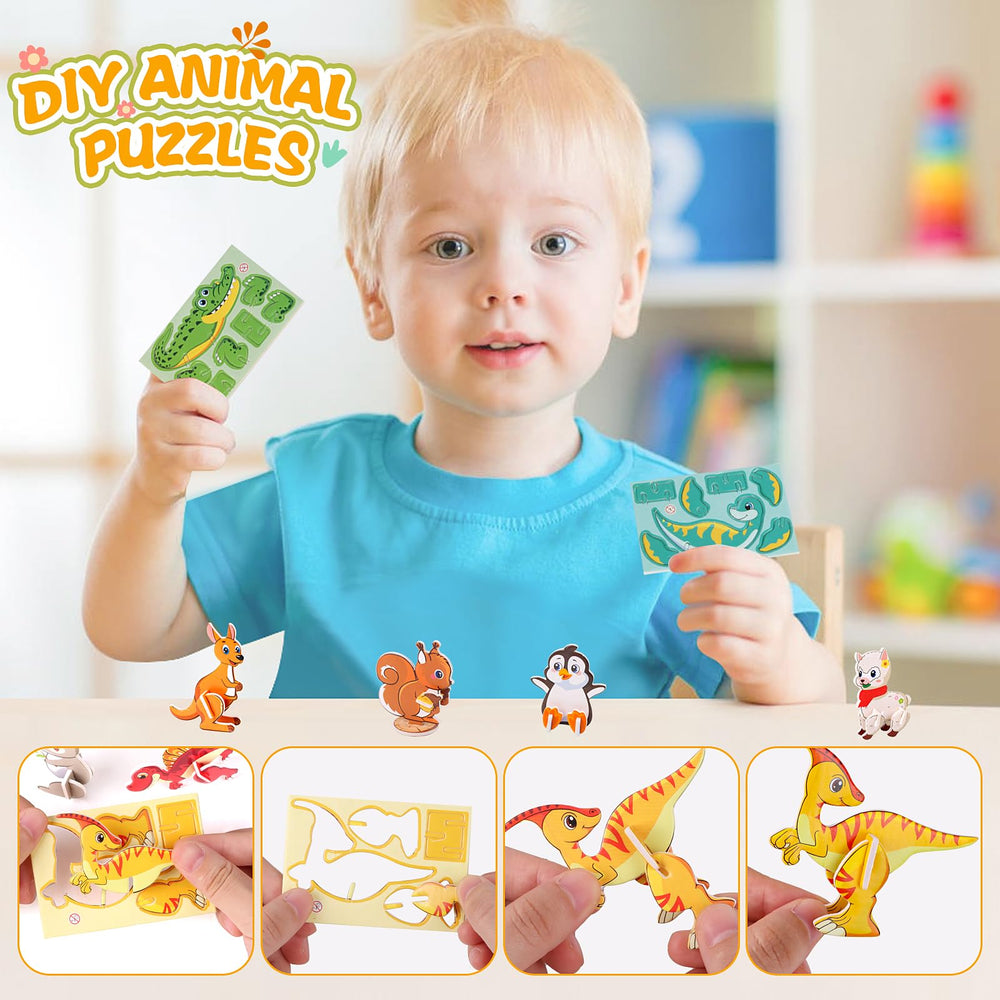 FOIMAS 3D bear puzzle sparks storytelling and fine motor practice
