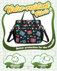 FOKDUVB Bingo Bag spacious main compartment fits daubers and cards
