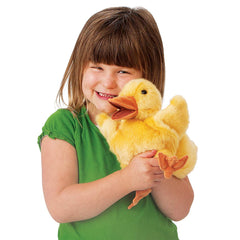 Folkmanis Duckling Hand Puppet yellow stage-ready prop for classroom storytelling