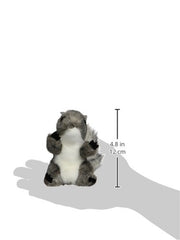 Folkmanis gray squirrel finger puppet provides snuggle-friendly storytelling companion for kids.