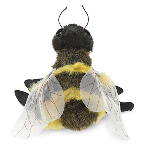Folkmanis Honey Bee puppet side view enables interactive classroom play