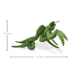 Compact Folkmanis puppet pose suitable for travel and home play