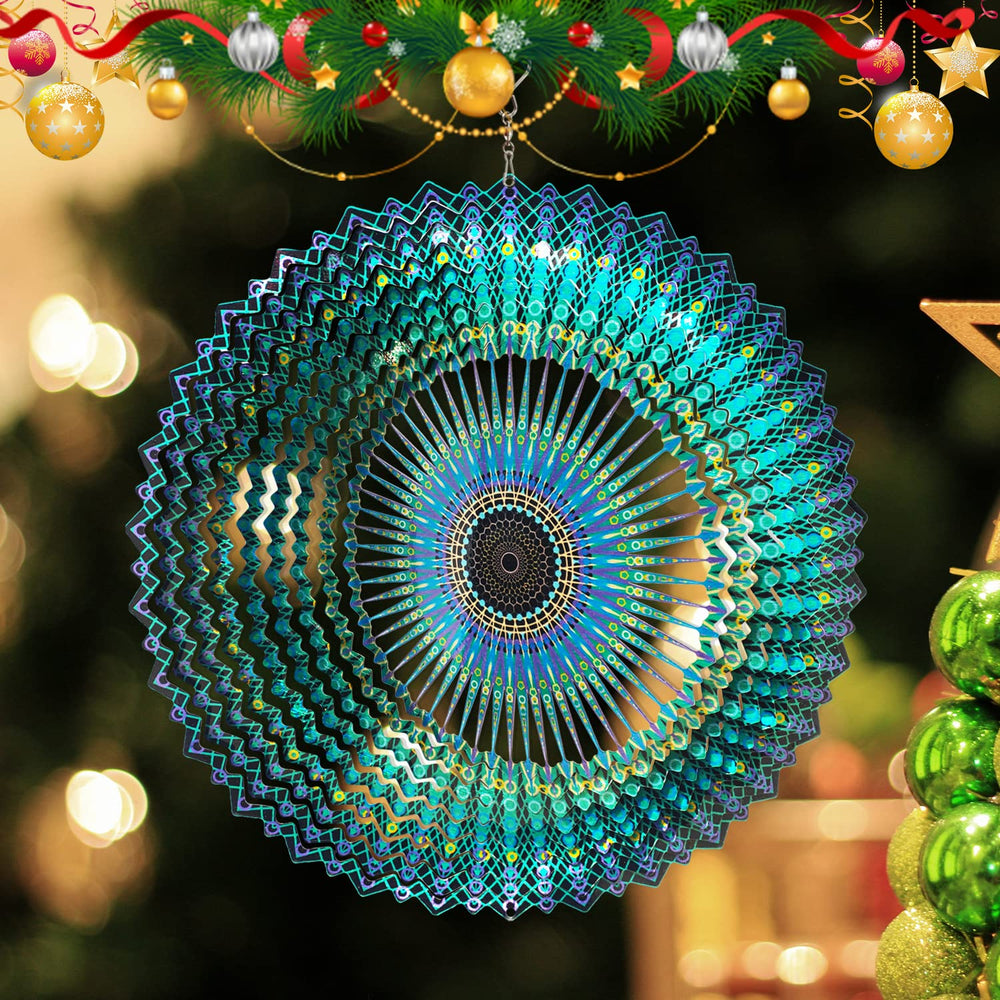 FONMY 3D stainless steel wind spinner design for outdoor use
