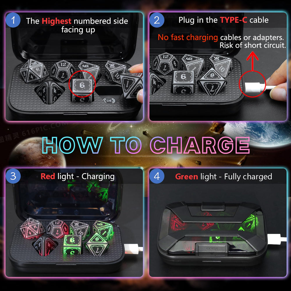 FONVGOGO charge indicators show red while charging and green when full.