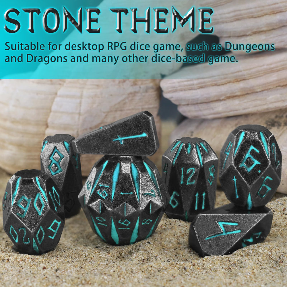 FONVGOGO gift-ready DND dice box suited for RPG fans.