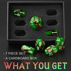 FONVGOGO DND dice D10 with 00-90 detail for easy readability