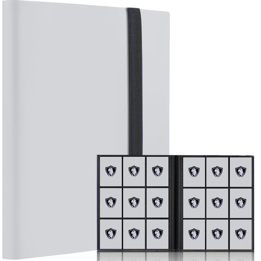 Fonwill card binder front cover, showcasing sturdy construction for 360-card storage.