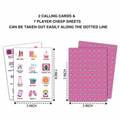 Foosproea Sleepover Bingo Calling Chips simplify round setup