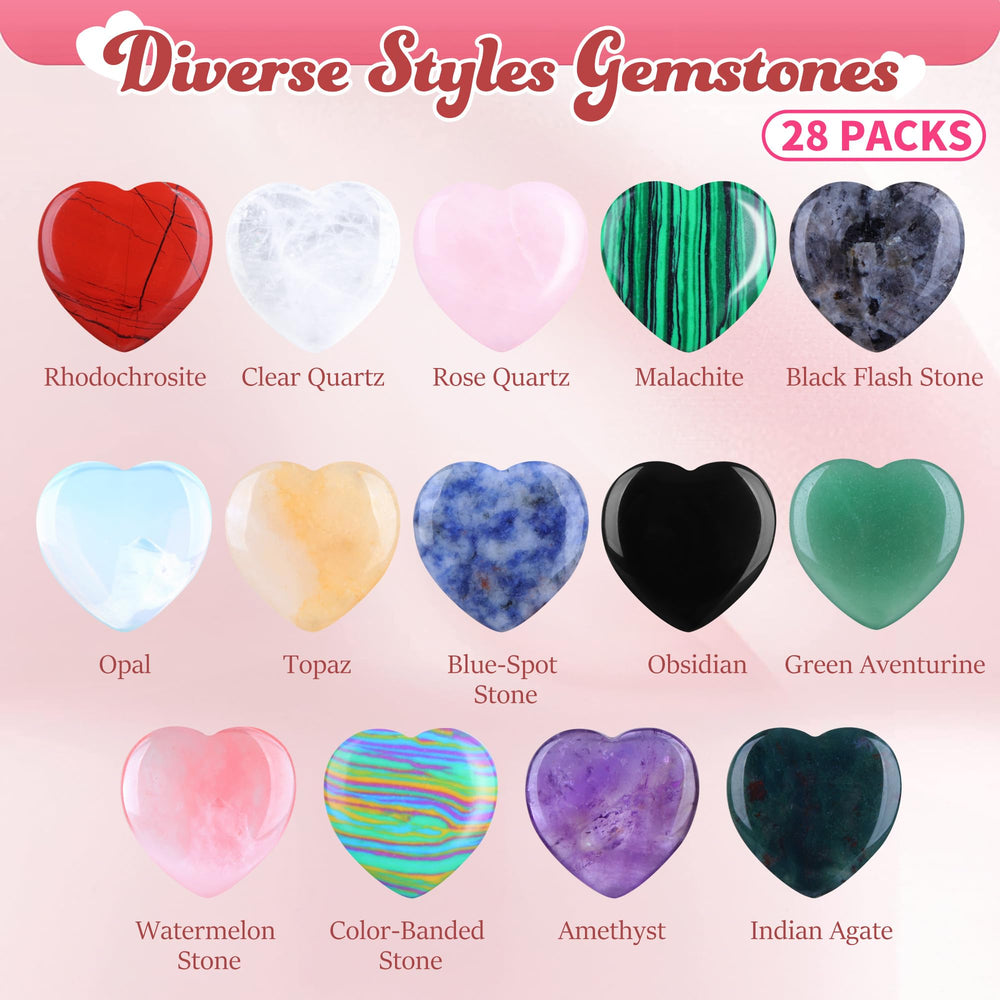 Fopxuni real non-toxic gemstones ideal for classroom mindfulness.