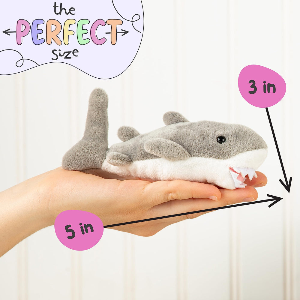 Forest & Twelfth soft shark plush with lifelike charm for imaginative play.