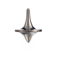ForeverSpin titanium top close-up highlights precision machining and durable finish