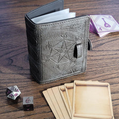 Forged Dice Co. Premium PU leather surface resists wear during long campaigns.