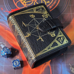Forged Dice Co debossed cover with gold foil offers elegant, collectible-grade presentation on every shelf.
