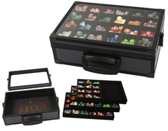 Forged Dice Co. display case offers crystal-clear visibility for your collection.