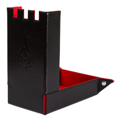 Forged Dice Co. Draco velvet surface cushions dice during intense tabletop sessions.