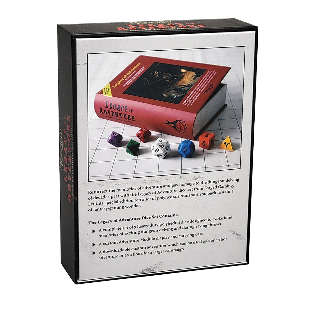 Forged Dice Co. D20 with bold engravings for quick reads during campaigns.
