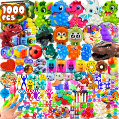 FORLINX 1000pcs party favors kids pack with assorted fidgets for parties