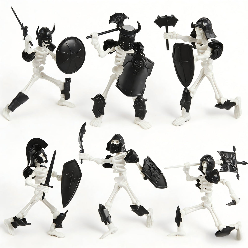 FortiTrust T13 skeleton action figure in dummy 13 pose for display and play