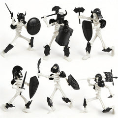 FortiTrust T13 skeleton action figure in dummy 13 pose for display and play