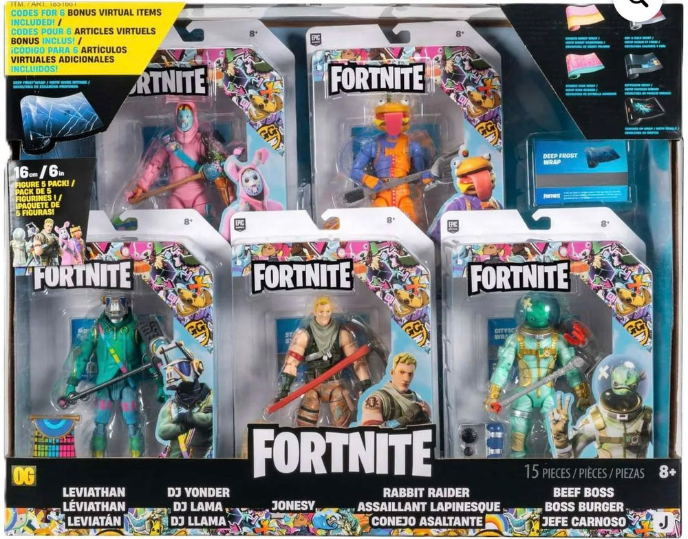 Fortnite Leviathan 6-inch figure with poseable joints for display and play.