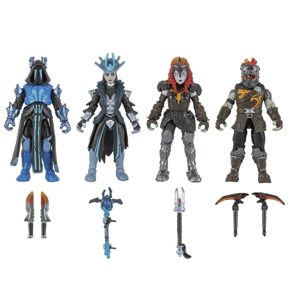 Fortnite Micro Squad Molten Valkyrie 2-5-inch figure with dynamic pose.