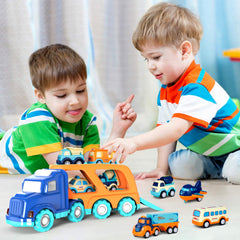 Forty4 nine-pack cars toys city-bus encourages imaginative journeys.