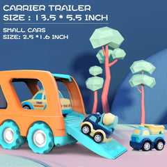 Forty4 nine-pack cars toys mixer-truck fosters hand-eye coordination through play.