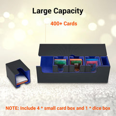 FOTEEMO card box magnetic seal keeps contents secure during transport.