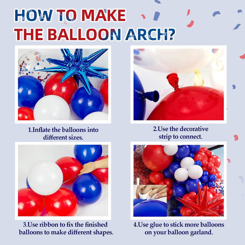 FOTIOMRG red 18inch balloon adds energetic pops to any celebration