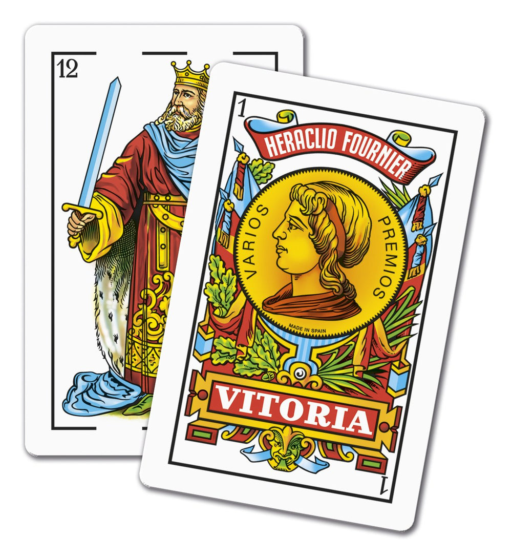 Fournier No.1 cards packaging shown as a gift-ready set