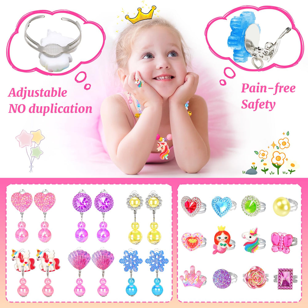 FOVRPUIB necklace and bracelet set for coordinated outfits