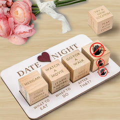 FOWSEEK Valentines gift dice ideal for heartfelt celebrations