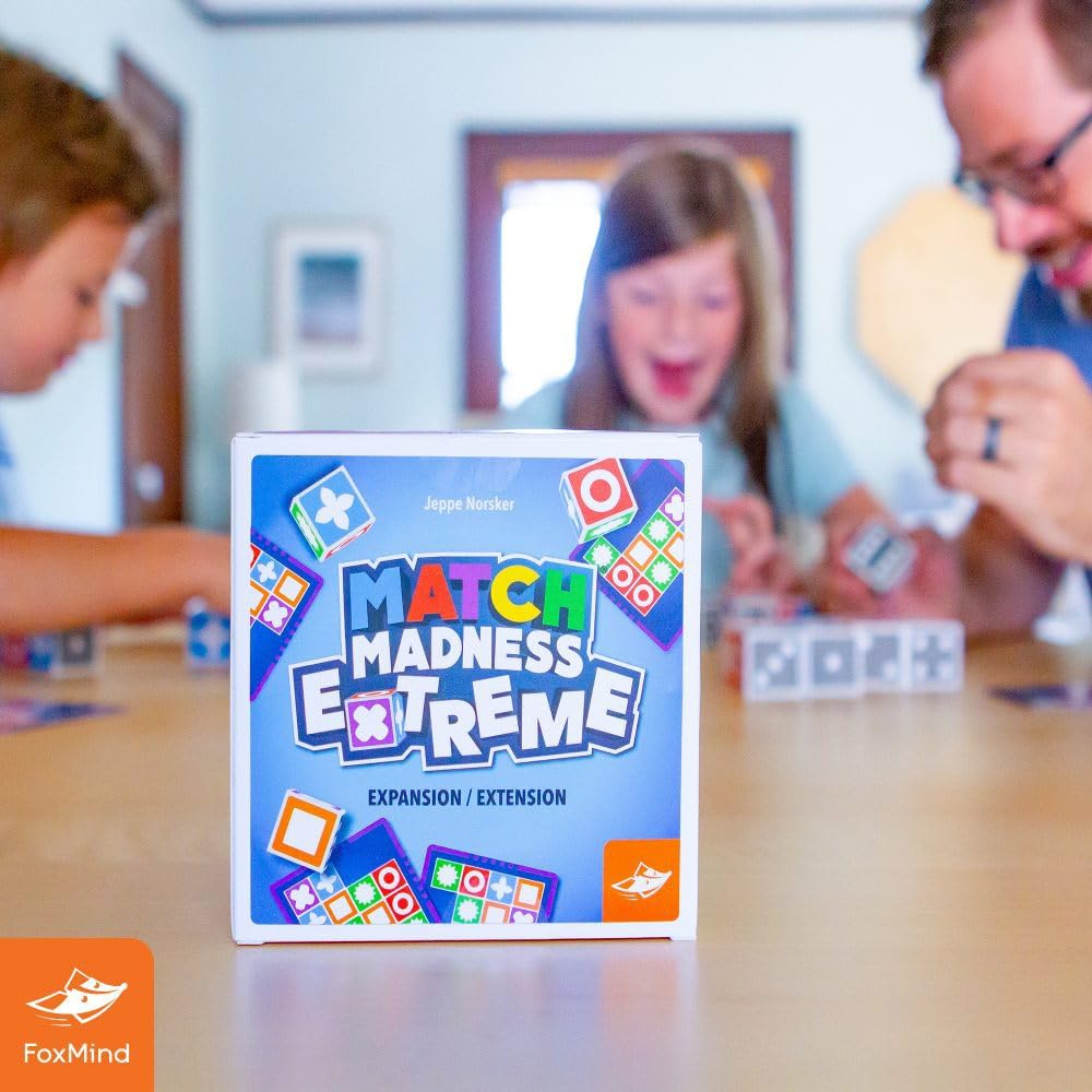 FoxMind Match Madness Extreme with 60 new puzzle cards for fresh pattern challenges