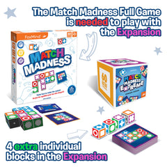 FoxMind Match Madness Extreme suitable for ages seven and up encouraging puzzle exploration