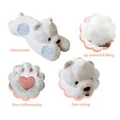FoxVilla 24inch weighted plush bear for cozy comfort and relaxation.
